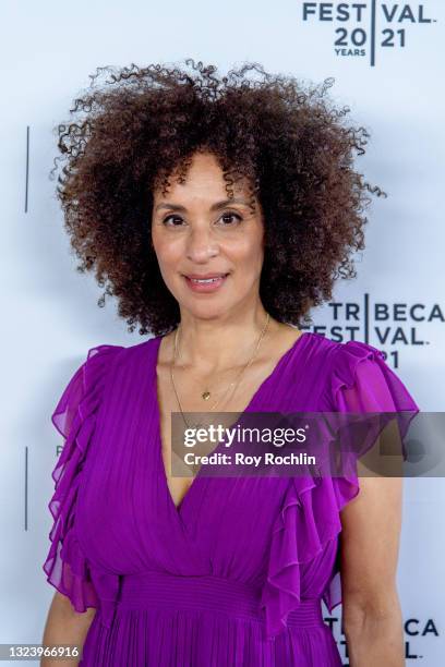 Karyn Parsons attends the "Sweet Thing" premiere during the 2021 Tribeca Festival at Empire Outlets in the Borough of Staten Island on June 16, 2021...