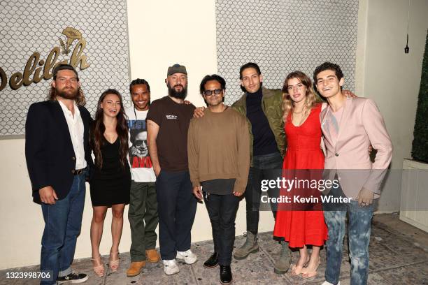 Actor Jake Weary, producer Siena Oberman, actor Tyler Dean Flores, director Jimmy Giannopoulos, producers Diomedes Raul Bermudez, Cassius Corrigan,...