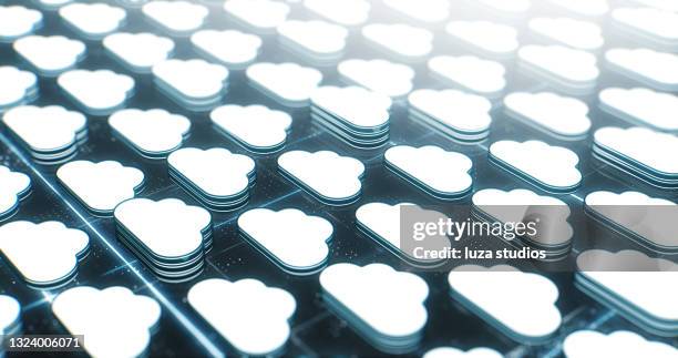 cloud computing pattern - backup stock pictures, royalty-free photos & images