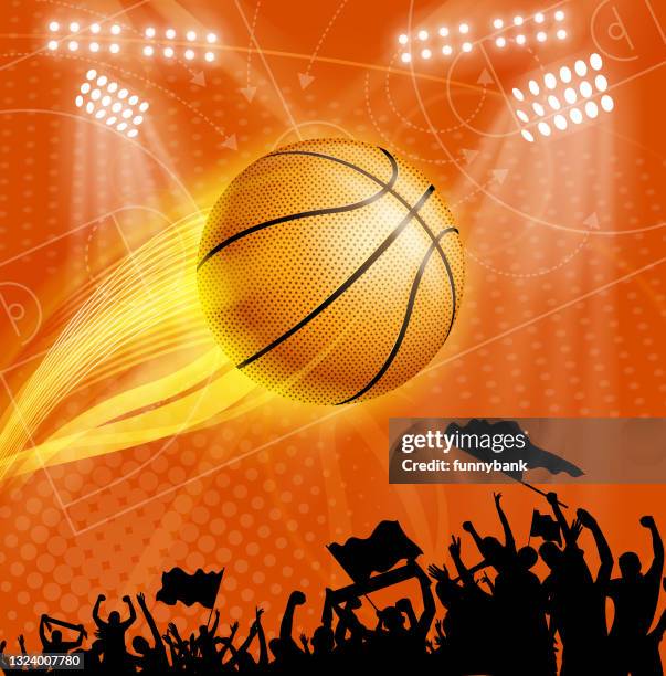 season final sign - basketball background stock illustrations