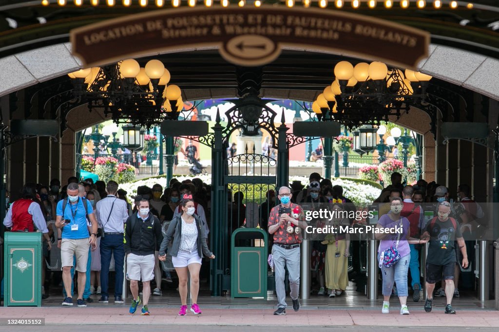 Disneyland Paris Reopens To Public