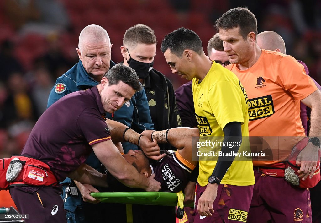 NRL Rd 15 - Broncos v Rabbitohs