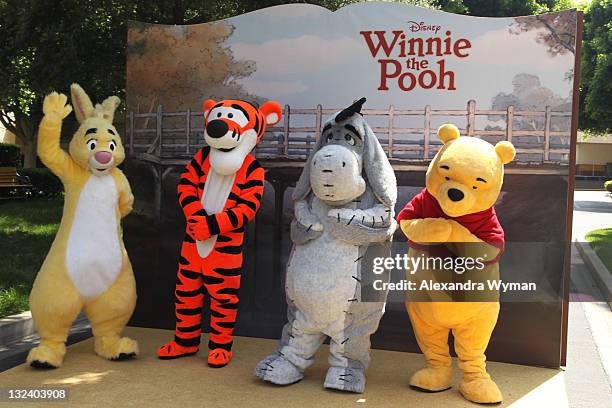 View of atmosphere at The Los Angeles Premiere of "Winnie The Pooh" held at The Walt Disney Studios on July 10, 2011 in Burbank, California.