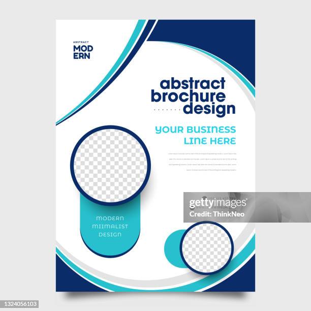 brochure design, cover modern layout, annual report, poster, flyer in a4 - progress report stock illustrations