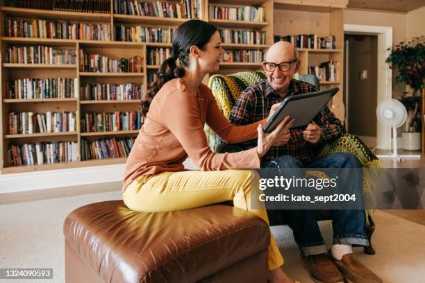 must-have assistive devices for seniors - caretaker stock pictures, royalty-free photos & images