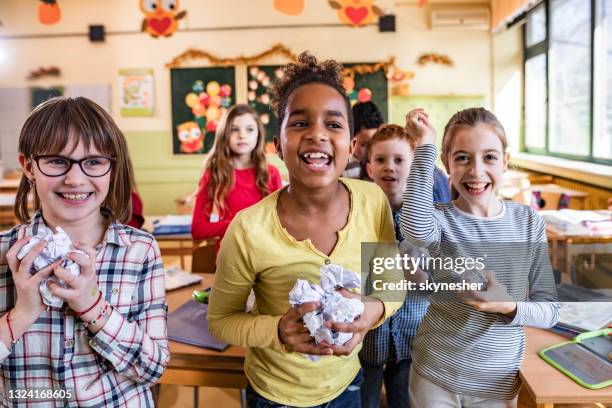 Child Getting Paper 24 Paper Ball Toss Kids Stock Photos, High-Res Pictures, and Images ...
