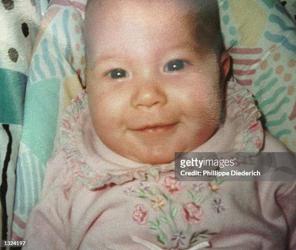 This undated family photo shows Mary, the youngest of the five children of Andrea Yates who confessed on June 20, 2001 to murdering her children by...