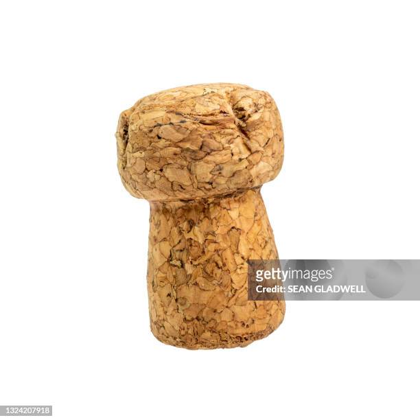 cork isolated - bottle stopper 個照片及圖片檔
