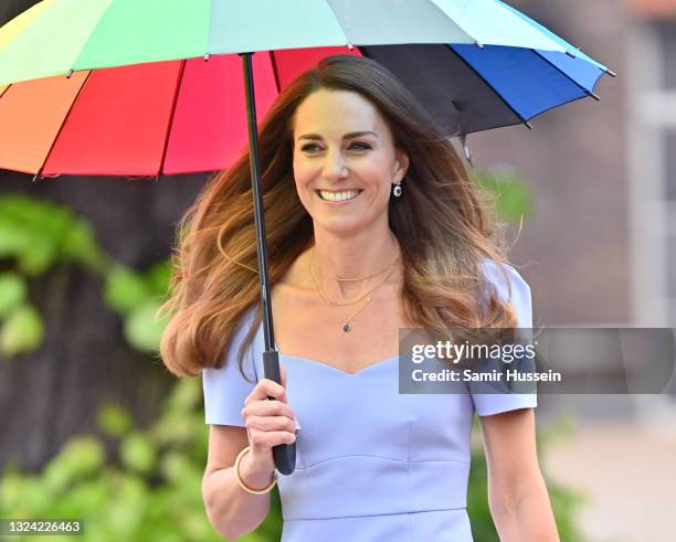 Catherine, Duchess of Cambridge launches her own Centre for Early Childhood to raise awareness of the importance of early years on June 18, 2021 in...