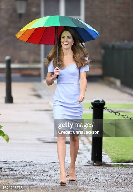 Catherine, Duchess of Cambridge at Kensington Palace on June 18, 2021 in London, England. The Duchess of Cambridge has launched her own Centre for...