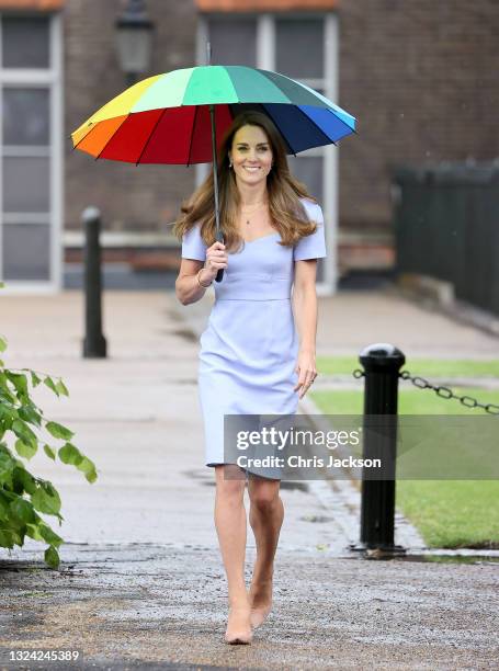 Catherine, Duchess of Cambridge at Kensington Palace on June 18, 2021 in London, England. The Duchess of Cambridge has launched her own Centre for...