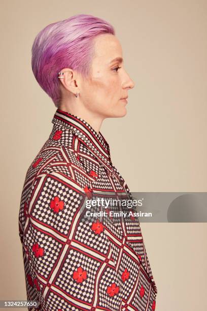 Megan Rapinoe of LFG poses for a portrait during the 2021 Tribeca Festival at The Battery on June 17, 2021 in New York City.