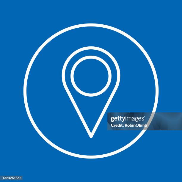 blue gps icon - blue cheese stock illustrations