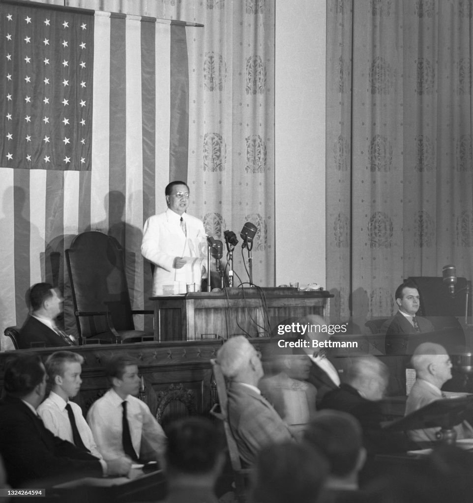 Philippine President Addresses House