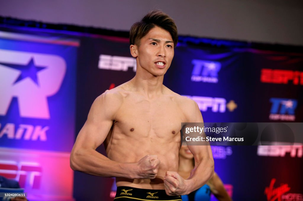 Naoya Inoue v Michael Dasmarinas - Weigh In