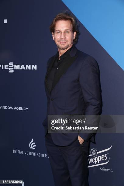 Thomas Heinze arrives for the Green Awards during day 3 of the Greentech Festival on June 18, 2021 in Berlin, Germany. The Greentech Festival is the...