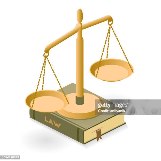 scales of justice - law scales stock illustrations