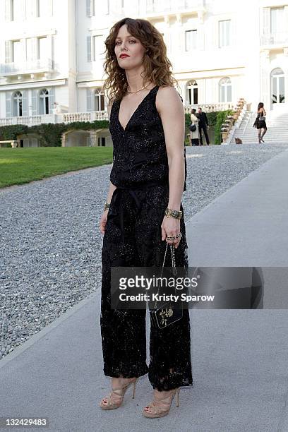 Vanessa Paradis attends the Chanel 'Collection Croisiere Show 2011/12' at Hotel du Cap on May 9, 2011 in Cap d'Antibes, France.