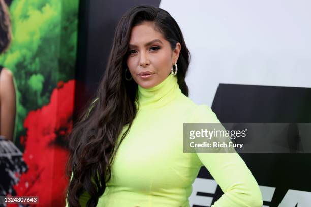 Vanessa Bryant attends the Universal Pictures "F9" World Premiere at TCL Chinese Theatre on June 18, 2021 in Hollywood, California.