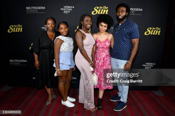 Sharese Bullock-Bailey, Deidre Bailey, Kyra Peters, Sarah Jean Williams, and Timothy Offor attend as Neutrogena Studios celebrates the debut of "In...