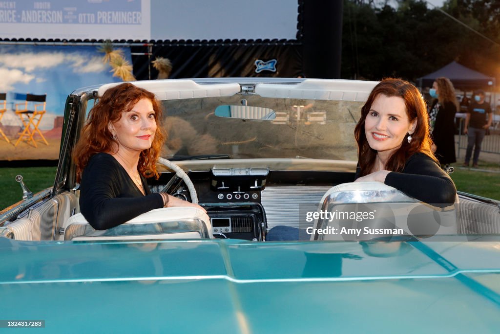 MGM And Cinespia Host "Thelma And Louise" 30th Anniversary Drive-In Charity Screening Experience