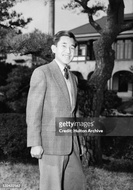 Crown Prince of Japan, Akihito, circa 1955.