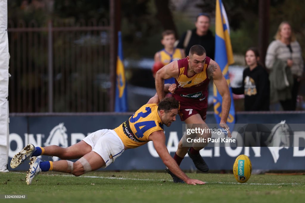 WAFL Rd 11 - Subiaco v West Coast