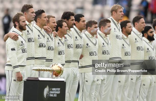 Kane Williamson, Tim Southee, Trent Boult, Neil Wagner, BJ Watling, Colin de Grandhomme, Ross Taylor, Tom Latham, Tom Blundell, Kyle Jamieson, Devon...