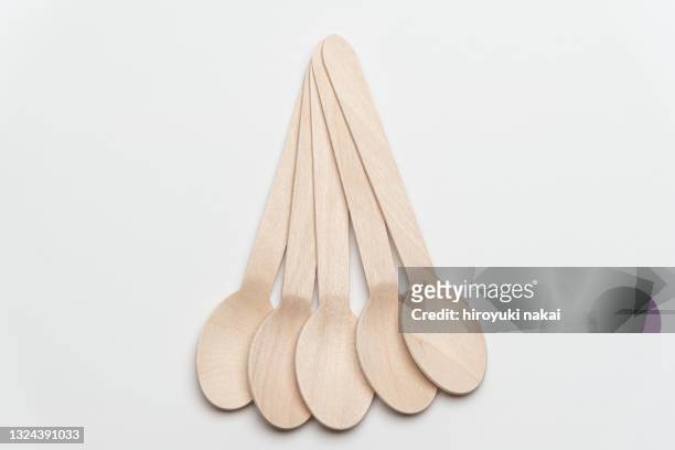 disposable spoon - disposable imagens e fotografias de stock