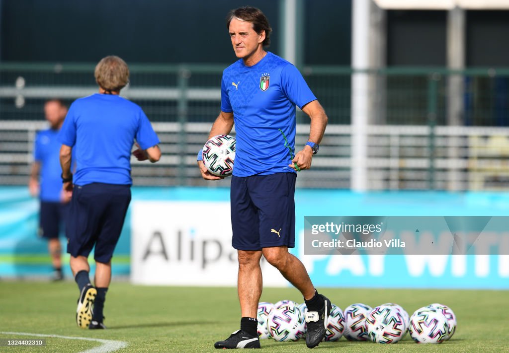 Italy Training Session and Press Conference - UEFA Euro 2020: Group A