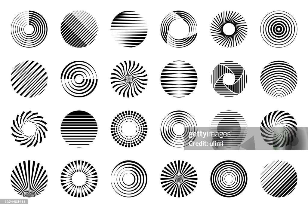 Circle design elements