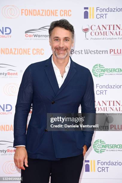 Raul Bova attends the AmiCorti Film Festival 2021 on June 16, 2021 in Peveragno, Italy.