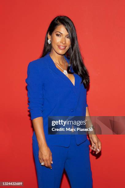 Ayem Nour attends the Closing ceremony of the Plurielles Festival At Cinema Majestic on June 19, 2021 in Compiegne, France.