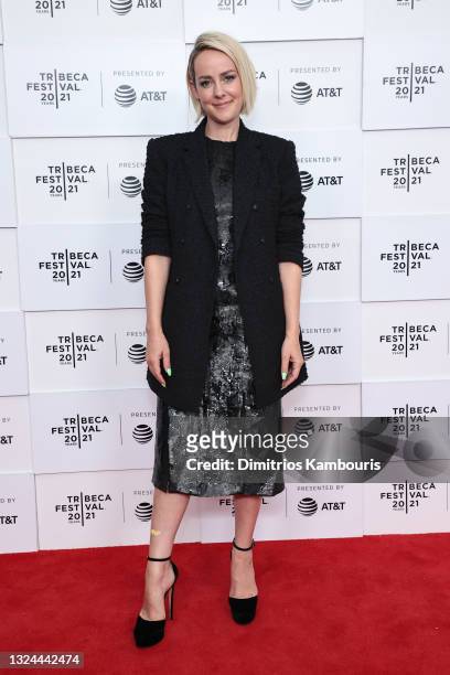 Jena Malone attends the "Lorelei" Premiere during the 2021 Tribeca Festival at Brookfield Place on June 19, 2021 in New York City.