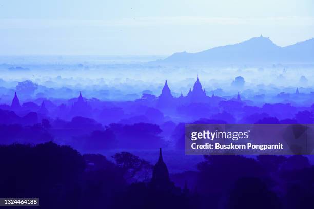 bagan - world heritage stock pictures, royalty-free photos & images