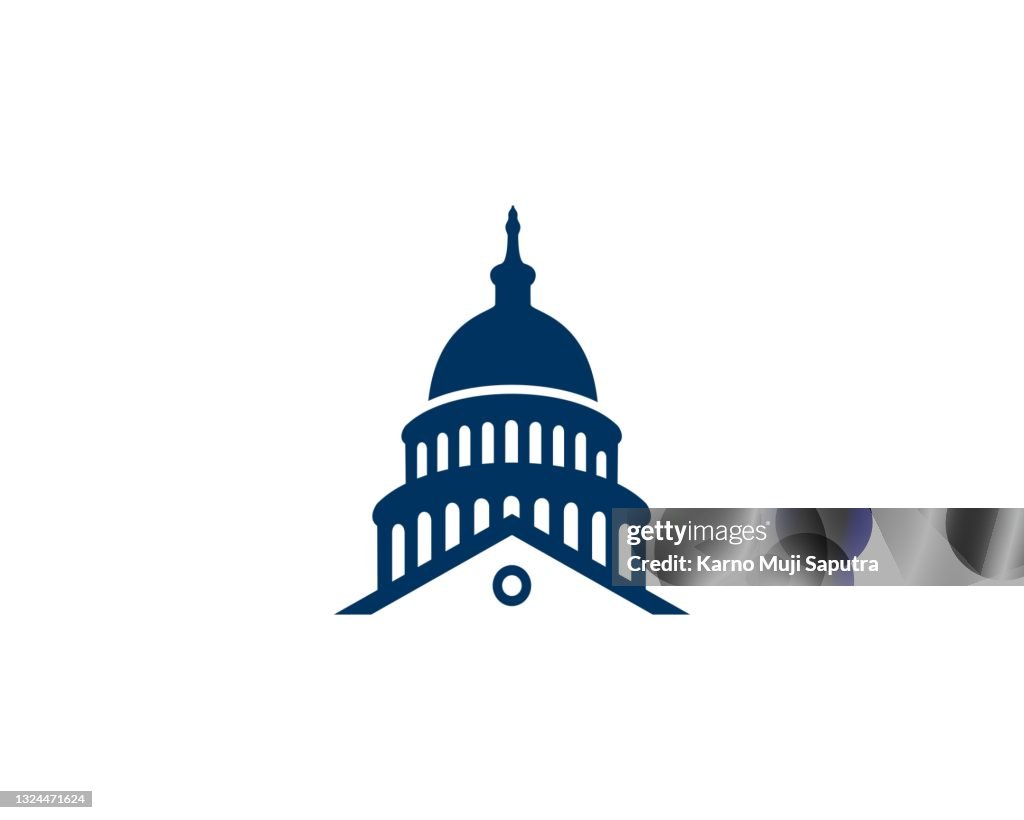 Vector Capital Building Capital Building Silhouette High-Res Vector Graphic - Getty Images