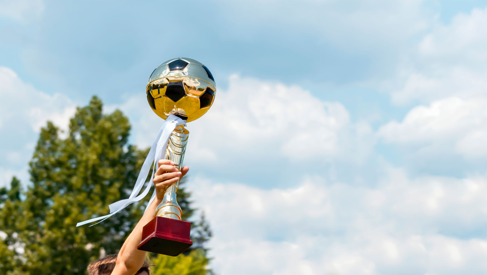 football trophy