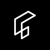 Letter F Minimalist Logo Design