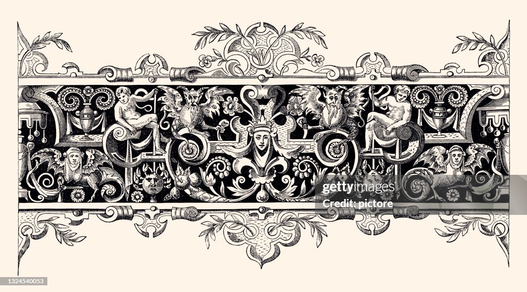 ITALIAN ORNAMENT -XXXL with lots of details-