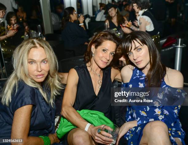 Guest, Pippa Cohen and Michele Hicks attend Tribeca Festival Premiere Of "Lorelei" - After Party at The Roof at Public on June 19, 2021 in New York...