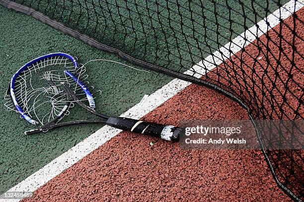Wrong Racket Broken Racket Photos and Premium High Res Pictures - Getty Images