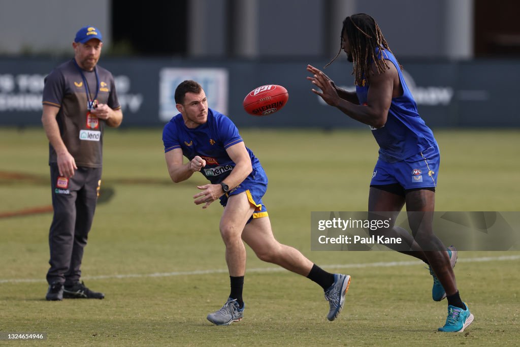 West Coast Eagles Media Opportunity & Training Session