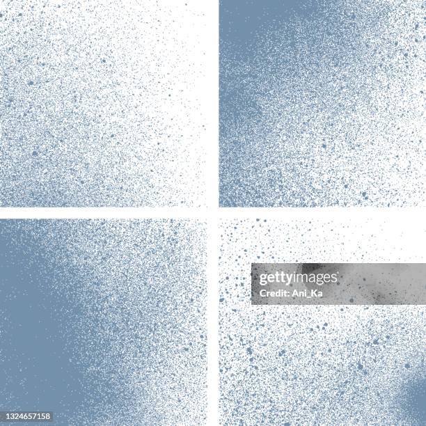 ilustrações de stock, clip art, desenhos animados e ícones de texture backgrounds - spray-de-tinta