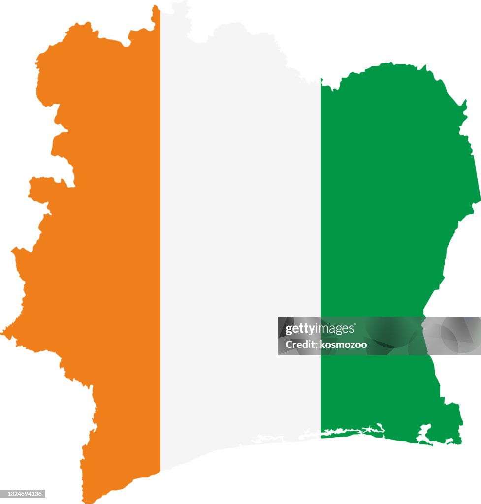 Ivory Coast Flag Map High Res Vector Graphic Getty Images ivory-coast-flag-map-high-res-vector-graphic-getty-images