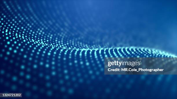 3d rendering futuristic abstract background, blue color motion striped line texture for business science and technology advertising - digital background photos et images de collection