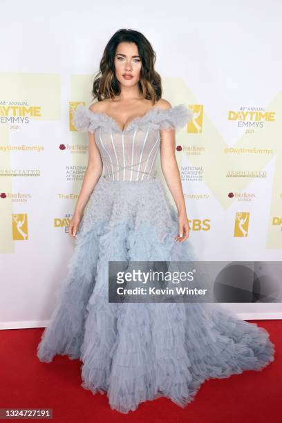 In this image released on June 21, Jacqueline MacInnes Wood attends the 48th Annual Daytime Emmy Awards at Associated Television Int'l Studios in...