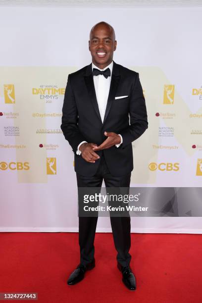 In this image released on June 21, Kevin Frazier attends the 48th Annual Daytime Emmy Awards at Associated Television Int'l Studios in Burbank,...