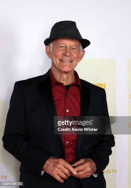 In this image released on June 21, Max Gail attends the 48th Annual Daytime Emmy Awards at Associated Television Int'l Studios in Burbank, California.