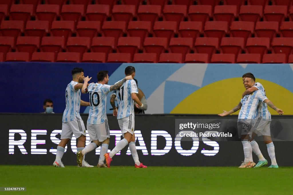 Argentina v Paraguay: Group A - Copa America Brazil 2021