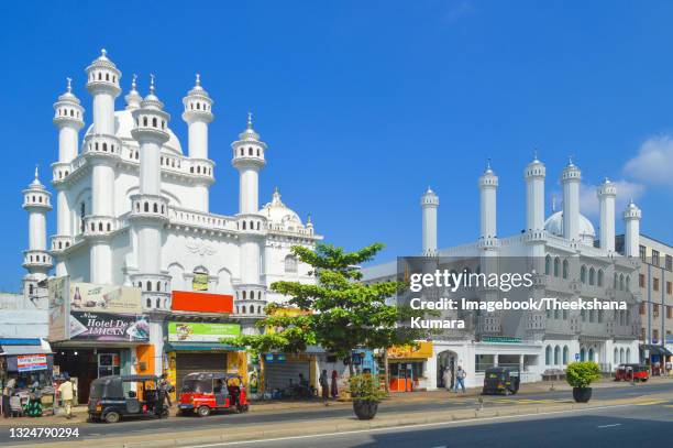 dewatagaha mosque, cinnamon gardens, colombo. - colombo stock pictures, royalty-free photos & images